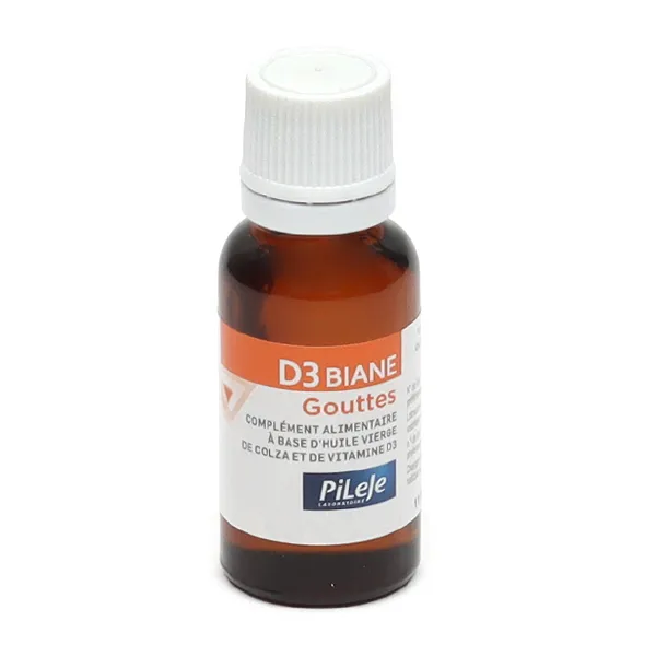 Pileje D3 Biane gouttes buvables