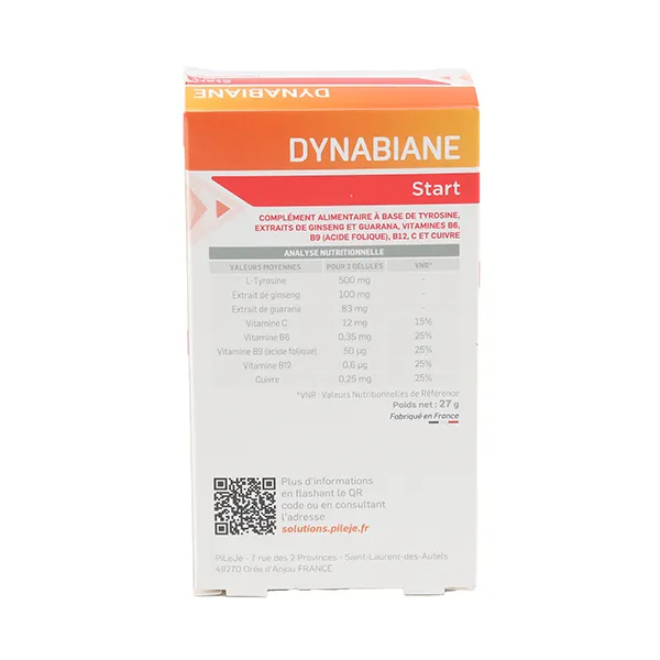PileJe Dynabiane Start gélules