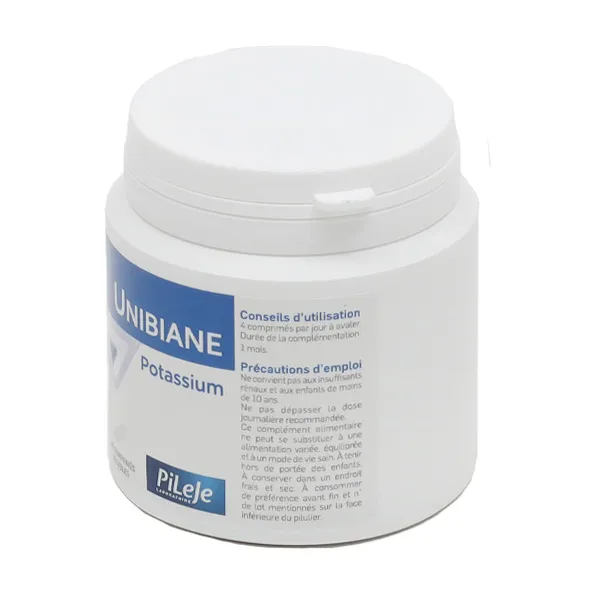 Pileje Unibiane Potassium comprimés
