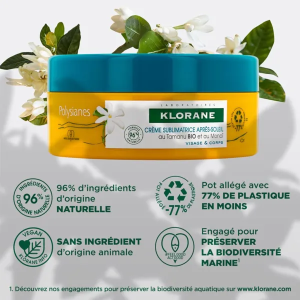 Polysianes crème sublimatrice après-soleil