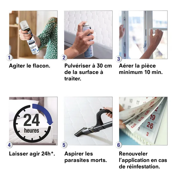 Pouxit Spécial Environnement infesté aérosol