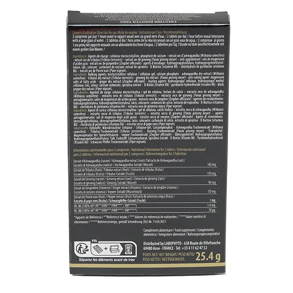 Erection Booster Tabs comprimés