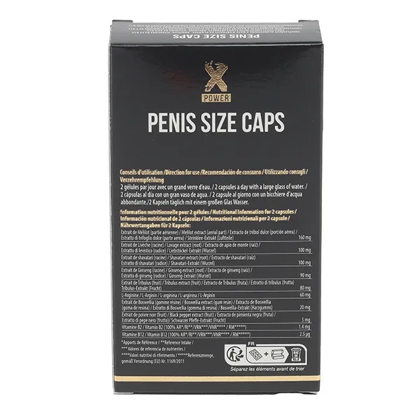 Penis Size caps gélules