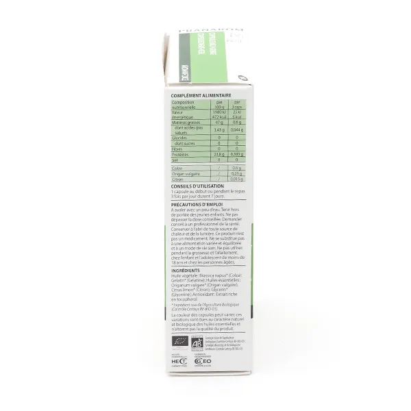 Pranarom Aromaforce Nez Gorge Bio capsules