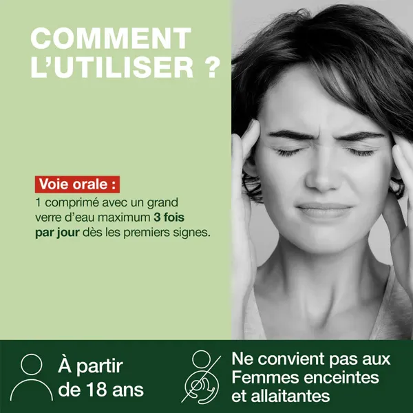 Pranarom Aromalgic Maux de tête comprimés
