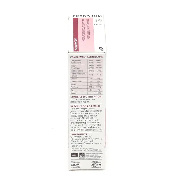 Pranarom Aromafemina Bien-être féminin bio capsules
