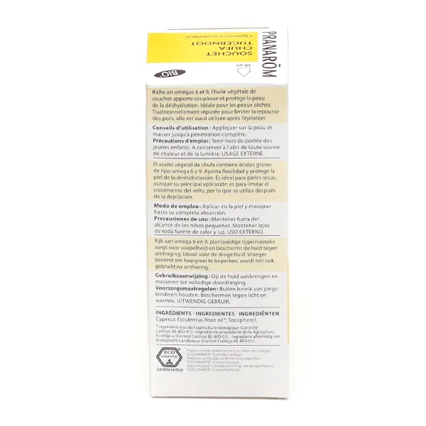 Pranarom huile de Souchet bio