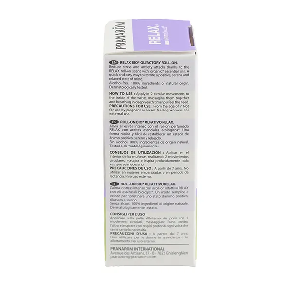 Pranarom Aromaboost Relax Roll-on émotions et stress