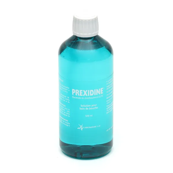 Prexidine 0,12 % bain de bouche