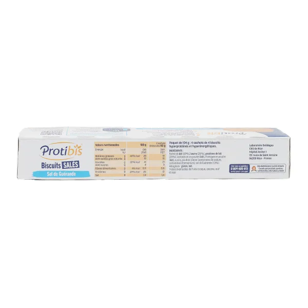 Protibis Biscuits salés hyperprotéinés et hypercaloriques