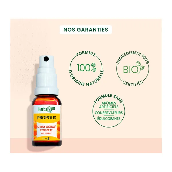 HerbalGem Propolis spray bio