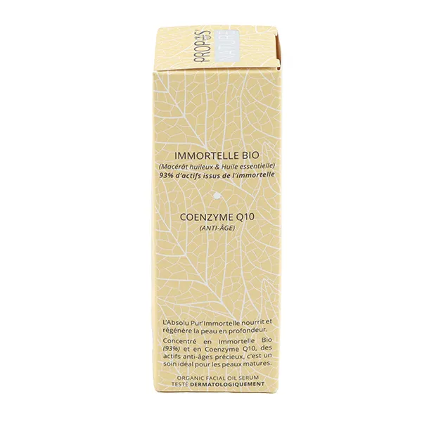 Propos nature Absolu Pur immortelle sérum Bio