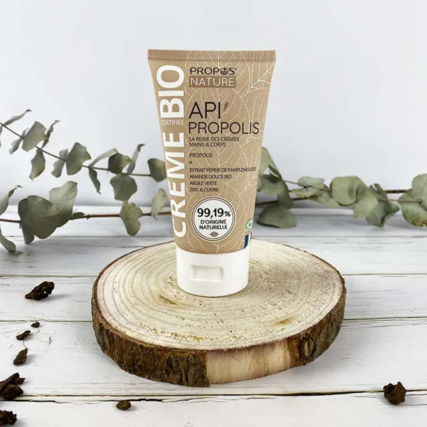 Propos Nature Api Propolis crème mains et corps Bio