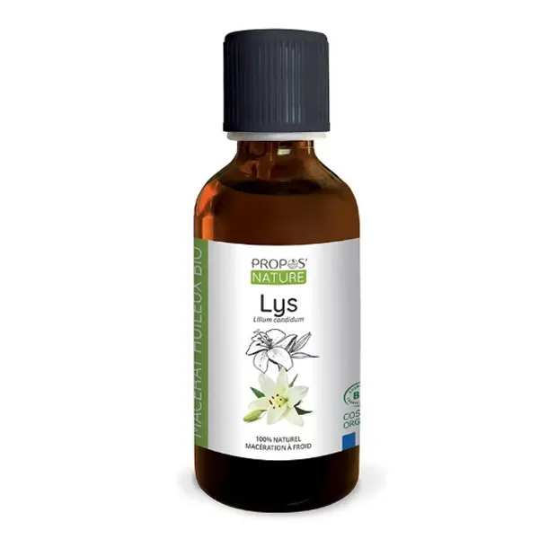Propos Nature macérât huileux de Lys bio