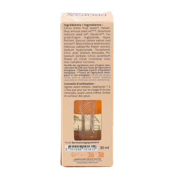 Propos Nature Amou'Roucou Sérum bi phase Bio