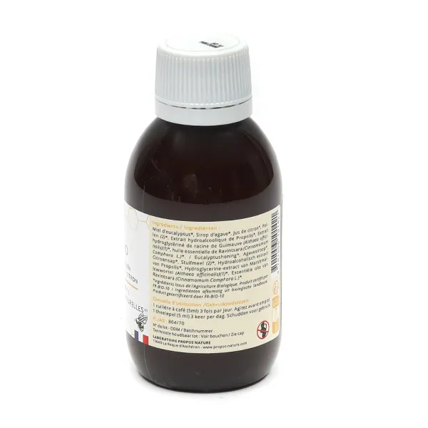Propos Nature Sirop gorge bio