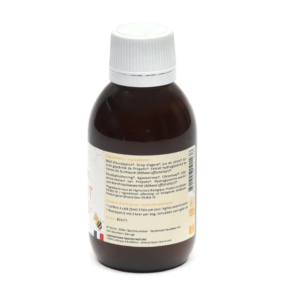 Propos Nature Sirop gorge Enfant bio