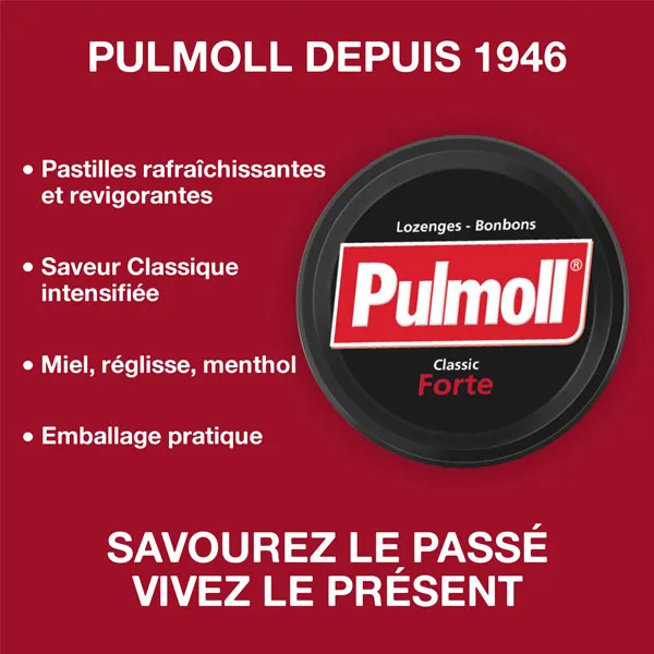 Pulmoll pastilles Classic Forte
