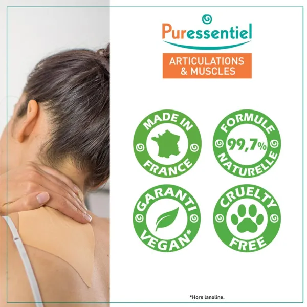 Puressentiel Articulations et Muscles patchs chauffants Bas du dos