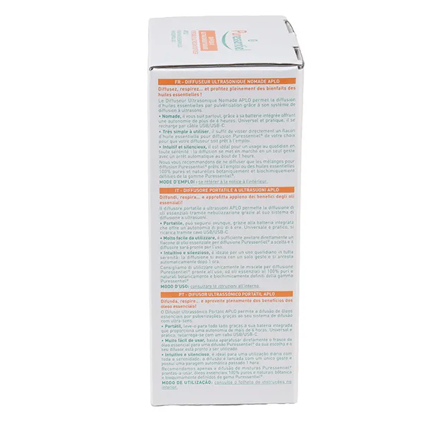 Puressentiel Diffuseur ultrasonique nomade Aplo