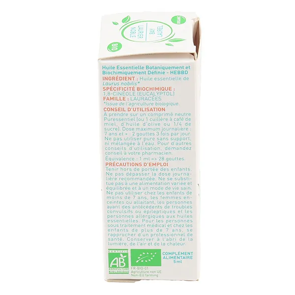Puressentiel Huile essentielle Laurier noble Bio
