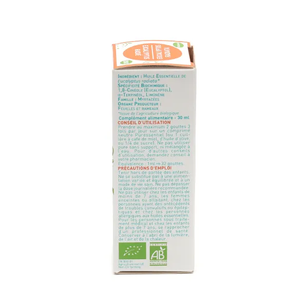 Puressentiel Huile essentielle Eucalyptus radié Bio