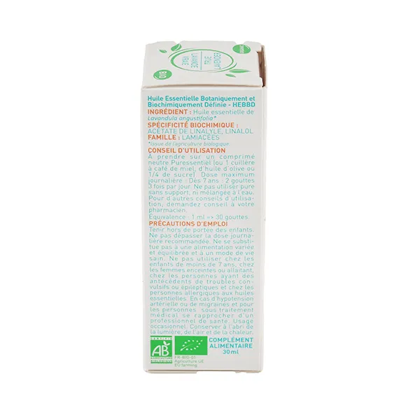 Puressentiel Huile essentielle Lavande vraie bio