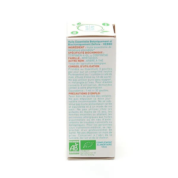 Puressentiel huile essentielle Arbre à thé bio