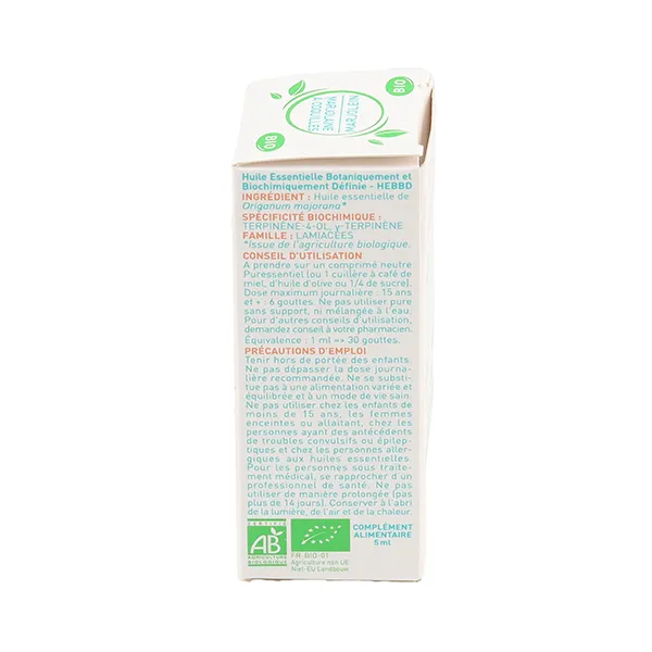 Puressentiel Huile essentielle Marjolaine à coquilles bio