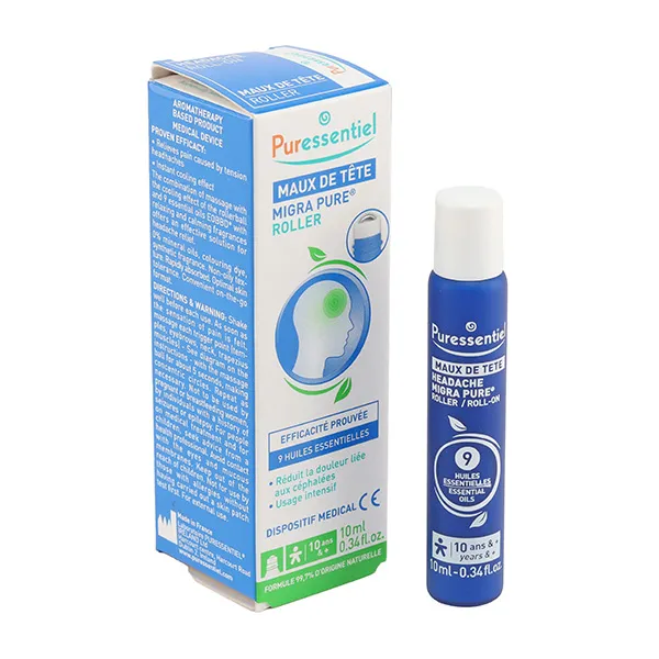 Puressentiel roller maux de tête