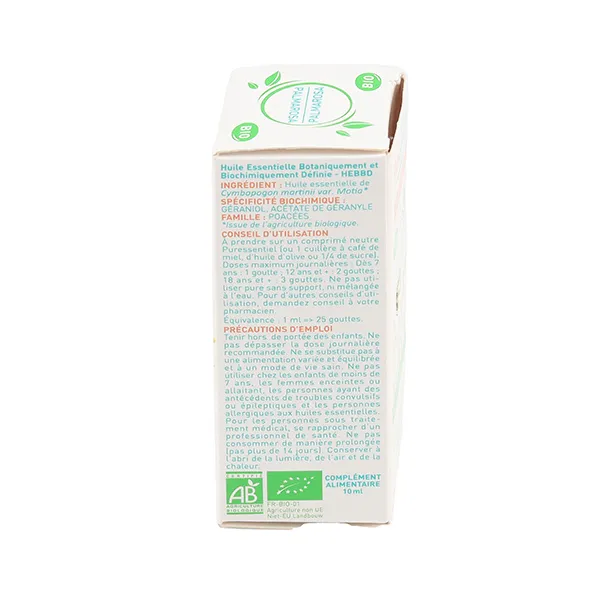 Puressentiel Huile essentielle Palmarosa Bio