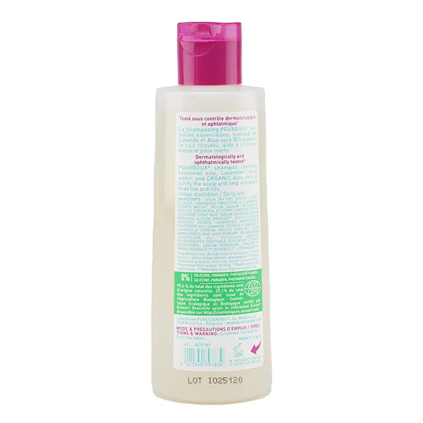Puressentiel Pouxdoux shampoing quotidien Bio
