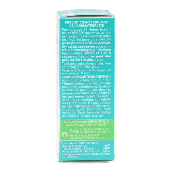 Puressentiel SOS peau soin anti imperfections