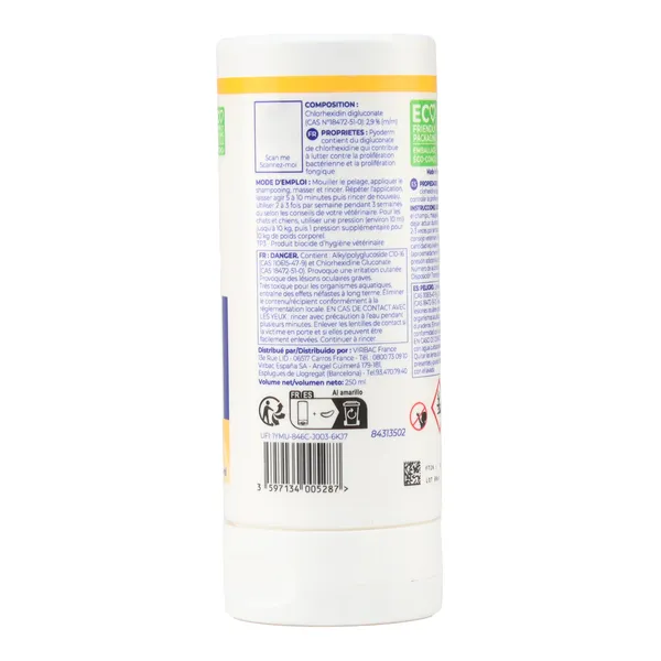 Pyoderm shampooing antiseptique chien et chat