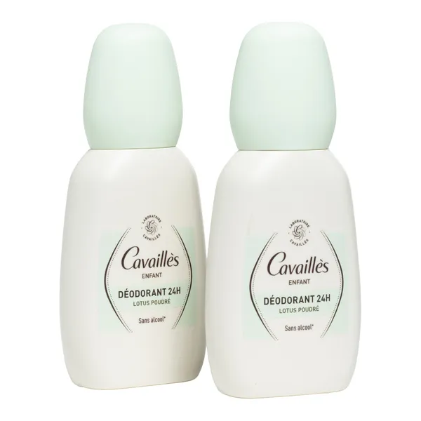 Cavaillès Déodorant enfant Lotus poudré 24h