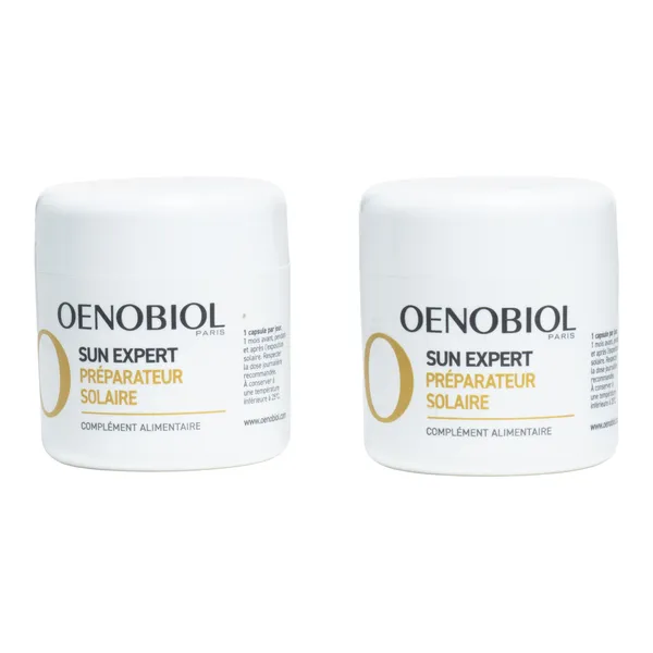 Oenobiol Sun Expert préparateur solaire peau normale capsules