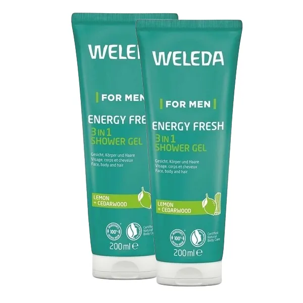 Weleda Homme gel douche 3 en 1