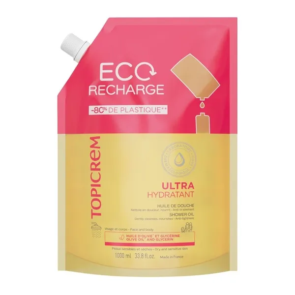 Topicrem Huile de douche Ultra Hydratante