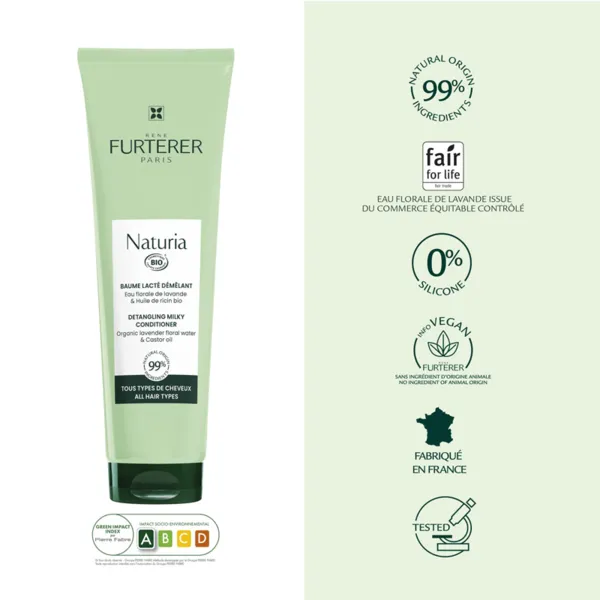 René Furterer Naturia Baume Lacté Démêlant Bio