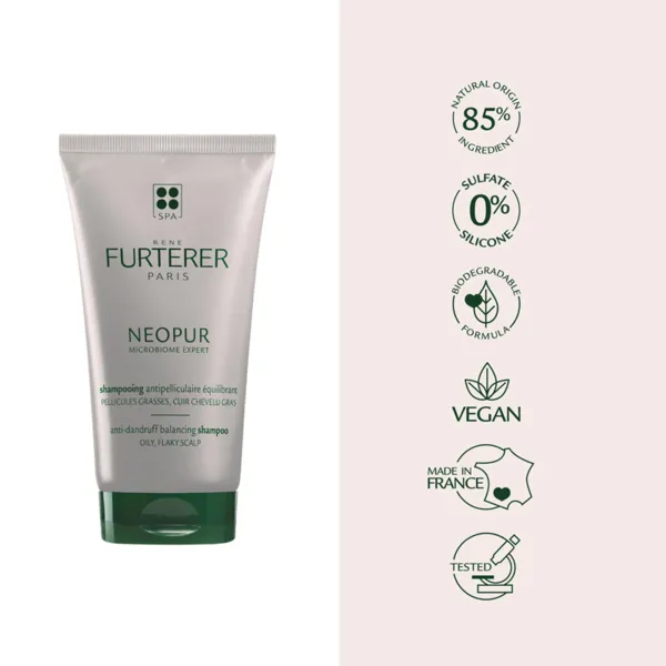 René Furterer Neopur Shampooing antipelliculaire Pellicules grasses