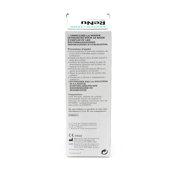 Renu solution lentilles nettoyant multifonctions