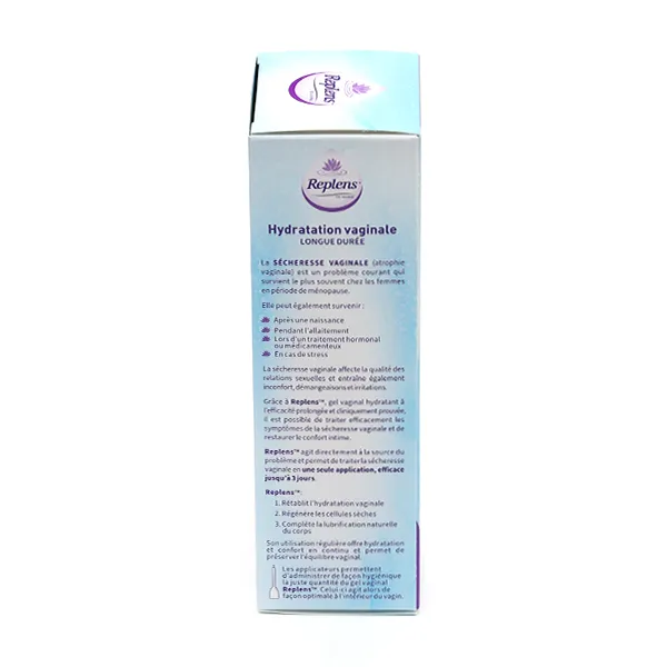 Replens gel vaginal sans hormones