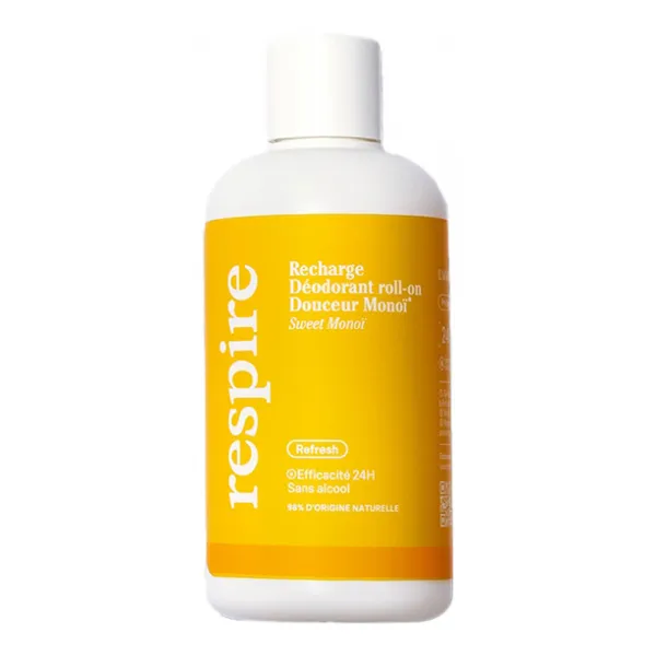 Respire Déodorant roll on Douceur Monoï