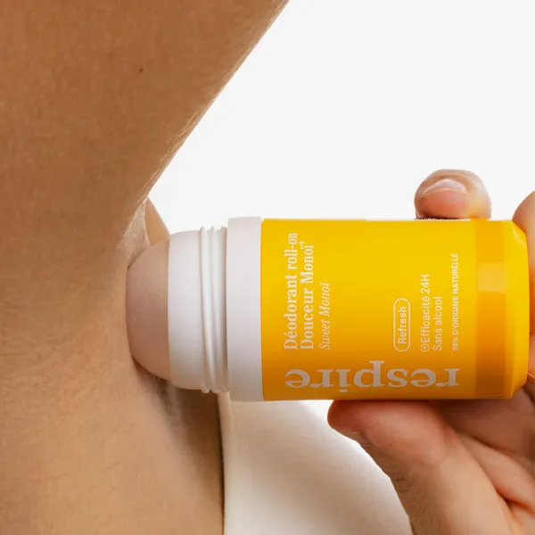 Respire Déodorant roll on Douceur Monoï