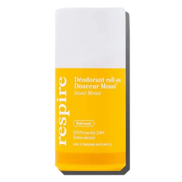 Respire Déodorant roll on Douceur Monoï