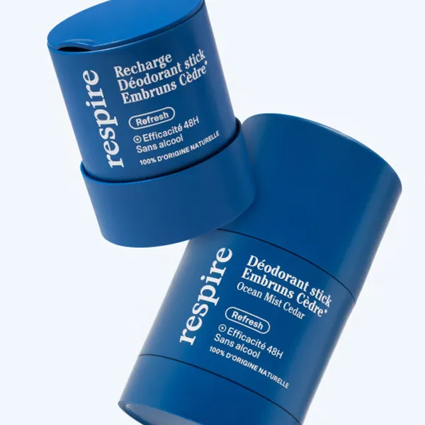 Respire Déodorant stick Embruns Cèdre