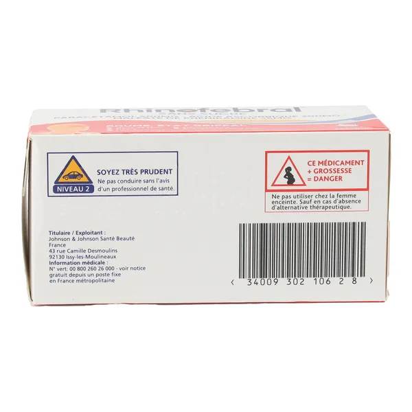 Rhinofebral sans sucre sachet