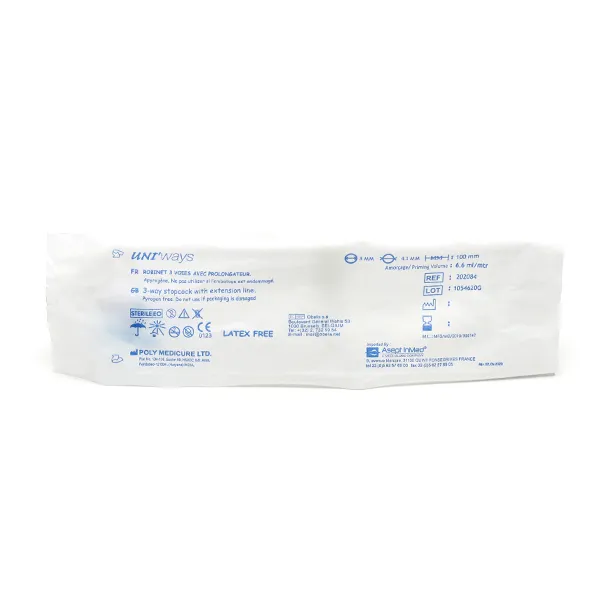 Uni'ways Prolongateur avec robinet 3 voies