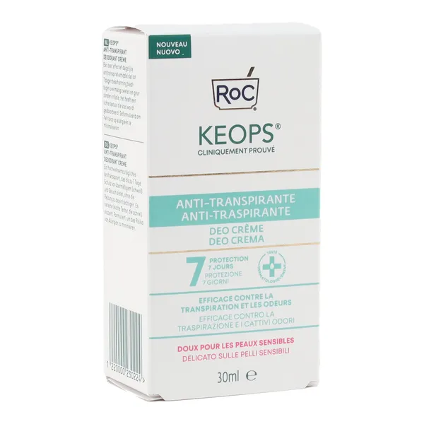 Roc Keops Déo Crème anti transpirante