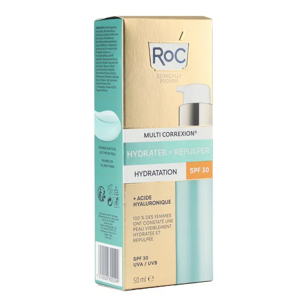 Roc multi correxion hydrater + repulper crème hydratante SPF 30